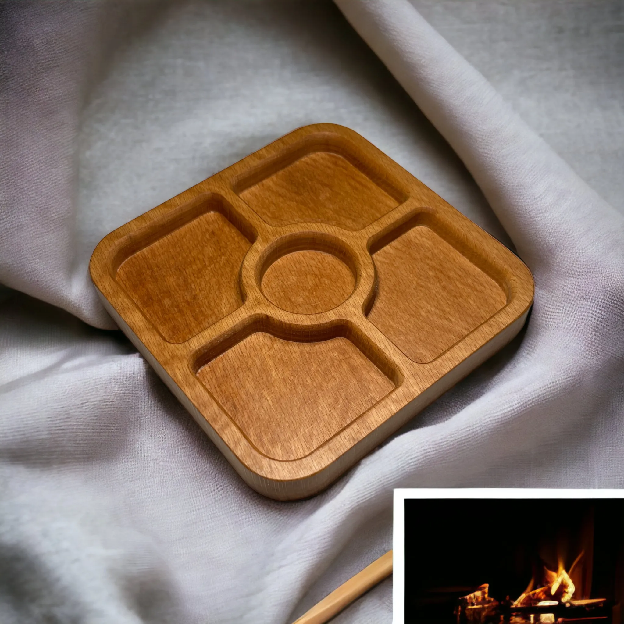 Wooden Plates and Bowls C008 wholesale wooden product