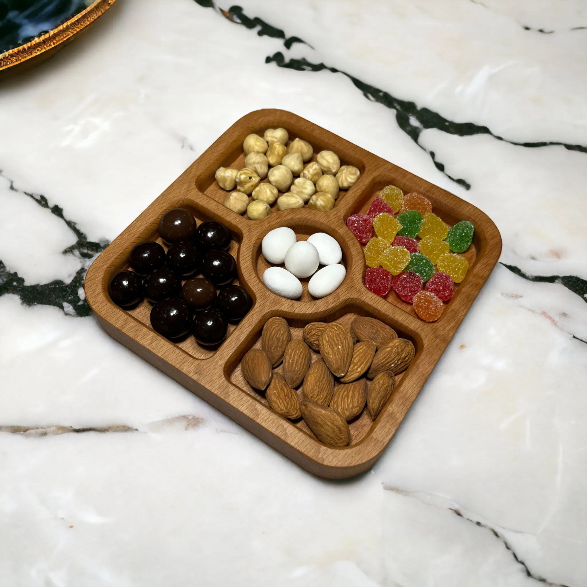 Wooden Plates and Bowls C008 wholesale wooden product